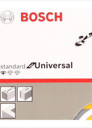 Bosch Standard Universal Diamant Trennscheibe 230 mm 2 Stk. ( 2x 2608615065 ) Beton Aufnahme 22,23 mm - Toolbrothers