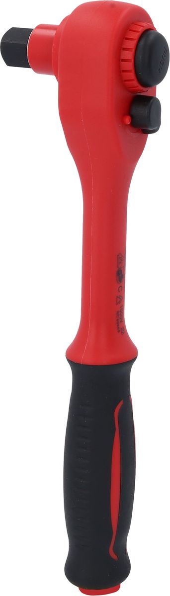 KS TOOLS 1/2" Isolierte Umschaltknarre, 32 Zahn ( 118.1290 ) - Toolbrothers