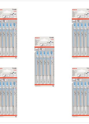 Bosch T 318 B Stichsägeblätter Basic for Metal 25 Stk. 132 mm ( 2608631404 ) - Toolbrothers