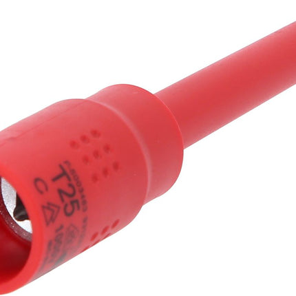 KS TOOLS 3/8" Isolierte Bit-Stecknuss Torx, T25, 122mm ( 118.3823 )
