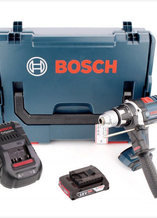 Bosch GSR 18 VE-2-LI Professional Akku Bohrschrauber in L-Boxx mit Ladegerät GAL 1880 und 1x GBA 2 Ah Akku - Toolbrothers