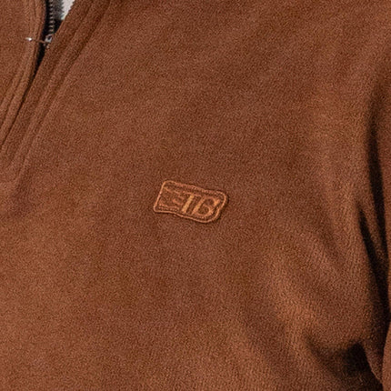 Toolbrothers Quarter-Zip Sweatshirt Casual Fit - AUTUMN COLLECTION Kolor Blackforest Green Rozmiar M