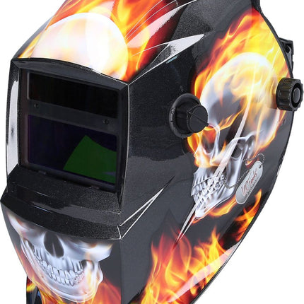 KS TOOLS Automatik-Schweißer-Schutzhelm, Flame Design ( 310.0155 ) - Toolbrothers