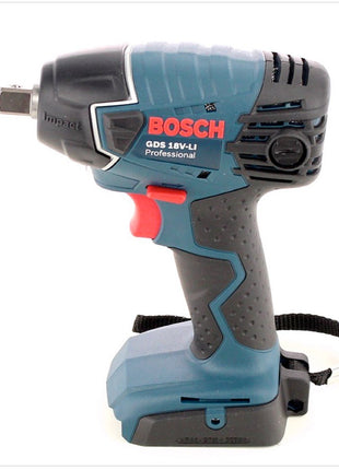 Bosch GDS 18 V-LI Professional 18 V Akku Drehschlagschrauber mit Einlage L-Boxx ready + 1 x 6Ah Akku - Toolbrothers