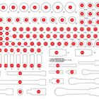 KS TOOLS Leere Schaumstoffeinlage zu 811.0139 ( 811.0139-97 )