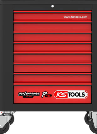 KS TOOLS Composition pour servante d’atelier Performanceplus P15 avec 299 outils pour 5 tiroirs ( 815.5299 )