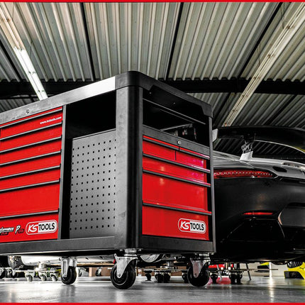 KS TOOLS Performanceplus Werkstattwagen-Satz P35 mit 279 Werkzeugen für 5 Schubladen ( 835.5279 )