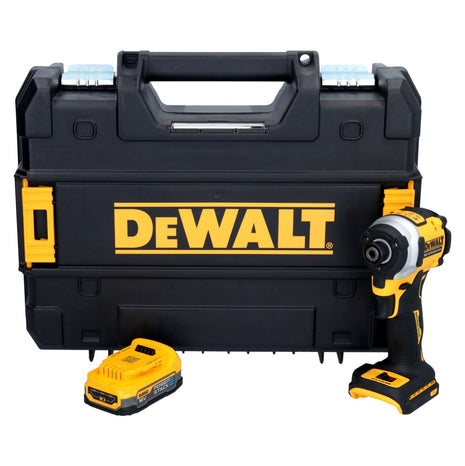 DeWalt DCF 850 NT Akku Schlagschrauber 18 V 205 Nm 1/4" Brushless + 1x Akku 1,7 Ah + TSTAK - ohne Ladegerät - Toolbrothers