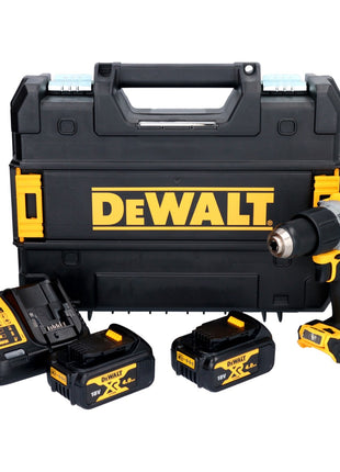 DeWalt DCD 805 M2T Akku Schlagbohrschrauber 18 V 90 Nm Brushless + 2x Akku 4,0 Ah + Ladegerät + TSTAK - Toolbrothers