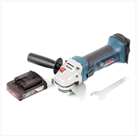 Bosch GWS 18 V-Li 115 mm Akku Winkelschleifer mit 2 Ah Akku - Toolbrothers