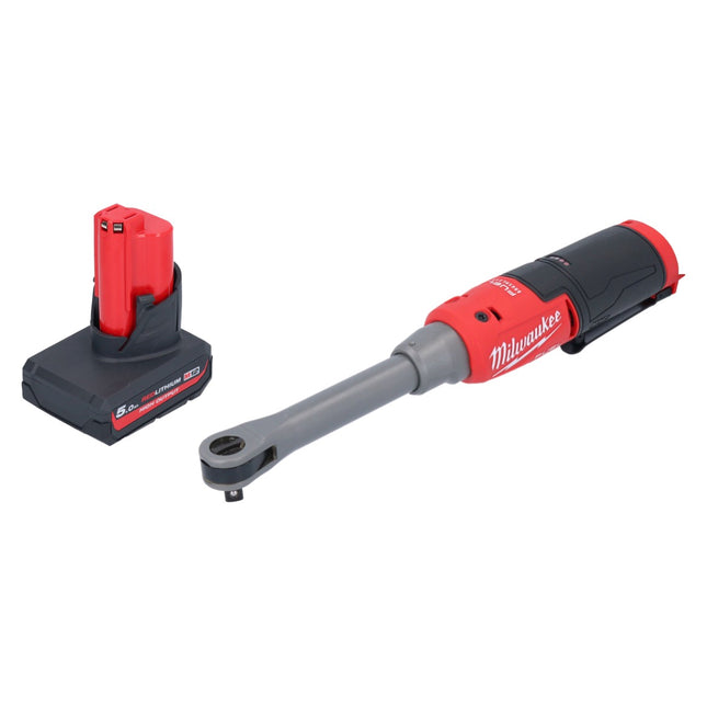 Milwaukee M12 FHIR38LR-501 Hochgeschwindigkeits Akku Ratsche Lang 12 V 47 Nm 3/8" + 1x Akku 5,0 Ah - ohne Ladegerät - Toolbrothers