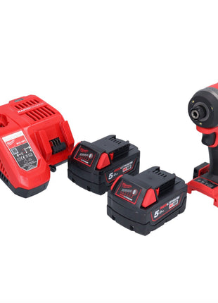 Milwaukee M18 FID3-502 Akku Schlagschrauber 18 V 1/4" 226 Nm Brushless + 2x Akku 5,0 Ah + Ladegerät - Toolbrothers