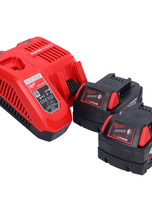 Milwaukee M18 FID3-402X Akku Schlagschrauber 18 V 1/4" 226 Nm Brushless + 2x Akku 4,0 Ah + Ladegerät + HD Box