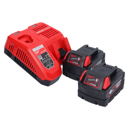 Milwaukee M18 FID3-402X Akumulatorowy klucz udarowy 18 V 1/4" 226 Nm bezszczotkowy + 2x akumulator 4,0 Ah + ładowarka + skrzynka HD