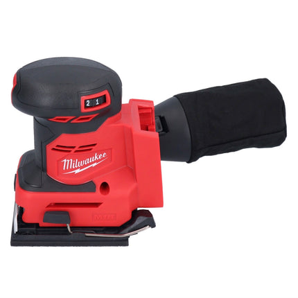 Milwaukee M18 BQSS-401 akumulatorowa szlifierka oscylacyjna 18 V 113 x 104 mm bezszczotkowa + 1x akumulator 4,0 Ah - bez ładowarki