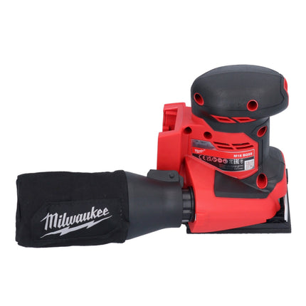 Milwaukee M18 BQSS-402 akumulatorowa szlifierka oscylacyjna 18 V 113 x 104 mm bezszczotkowa + 2x akumulator 4,0 Ah + ładowarka