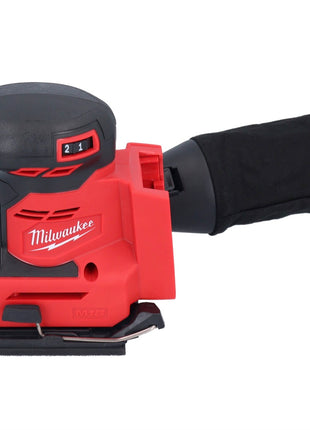 Milwaukee M18 BQSS-502 Akku Schwingschleifer 18 V 113 x 104 mm Brushless + 2x Akku 5,0 Ah + Ladegerät - Toolbrothers