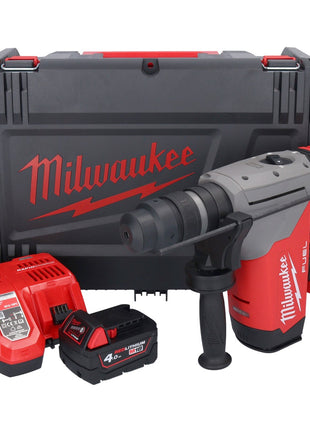 Milwaukee M18 ONEFHPX-401X Akumulatorowy młot udarowo-obrotowy 18 V 5,0 J bezszczotkowy + 1x akumulator 4,0 Ah + ładowarka + skrzynka HD