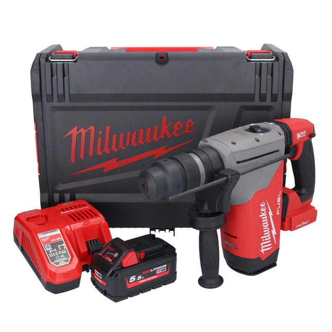 Milwaukee M18 ONEFHPX-551X Akumulatorowy młot udarowo-obrotowy 18 V 5,0 J bezszczotkowy + 1x akumulator 5,5 Ah + ładowarka + skrzynka HD