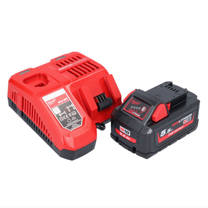 Milwaukee M18 ONEFHPX-551X Akumulatorowy młot udarowo-obrotowy 18 V 5,0 J bezszczotkowy + 1x akumulator 5,5 Ah + ładowarka + skrzynka HD