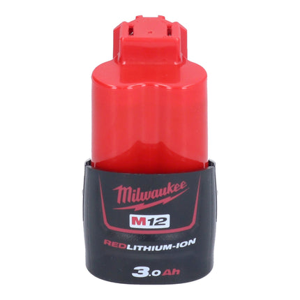 Milwaukee M12 FBFL10-301 Akumulatorowy pilnik taśmowy 12 V 10 x 330 mm + 1x akumulator 3,0 Ah - bez ładowarki