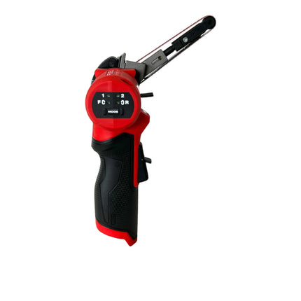 Milwaukee M12 FBFL10-301 akumulatorowy pilnik taśmowy 12 V 10 x 330 mm + 1x akumulator 3,0 Ah + ładowarka