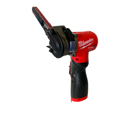 Milwaukee M12 FBFL10-302 Akumulatorowy pilnik taśmowy 12 V 10 x 330 mm + 2x akumulator 3,0 Ah + ładowarka