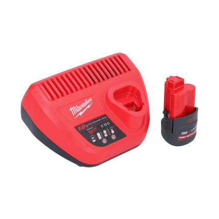 Milwaukee M12 FRAIWF38-251 Akumulatorowy klucz udarowy 12 V 3/4" 270 Nm bezszczotkowy + 1x akumulator 2,5 Ah + ładowarka