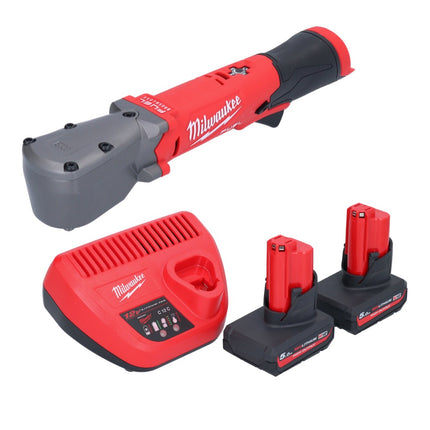 Milwaukee M12 FRAIWF38-502 akumulatorowy klucz udarowy 12 V 3/4" 270 Nm bezszczotkowy + 2x akumulator 5,0 Ah + ładowarka