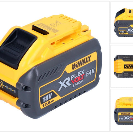 Akumulator DeWalt DCB 548 18 V / 54 V maks. 12 Ah / 12000 mAh Li-Ion XR FLEXVOLT - ze wskaźnikiem poziomu naładowania