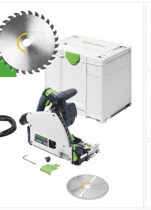 Festool TS 60 K-Plus Master Edition Tauchsäge 1500 Watt 168 mm ( 577847 ) + Sägeblatt + Systainer