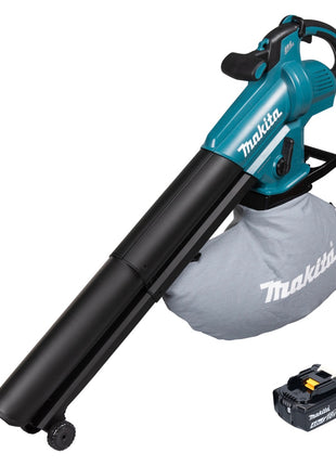 Makita DUB 187 M Akku Laubbläser und Laubsauger 18 V Brushless + 1x Akku 4,0 Ah - ohne Ladegerät