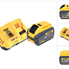 Zestaw startowy akumulatorów DeWalt DCB 118 Y1 18 V / 54 V 1x akumulator XR FLEXVOLT 12 Ah + ładowarka
