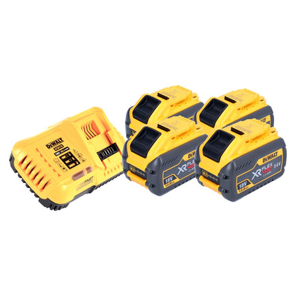 Zestaw startowy akumulatorów DeWalt DCB 118 Y4 18 V / 54 V 4x akumulator XR FLEXVOLT 12 Ah + ładowarka