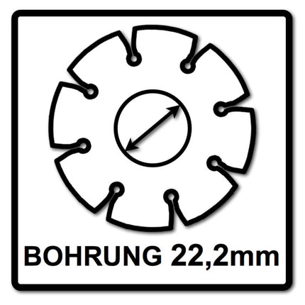 Bosch Standard do uniwersalnej diamentowej tarczy tnącej 125 x 22,23 mm 5 szt. ( 5x 2608615059 ) do betonu, stali-betonu, cegły, wapna i piaskowca