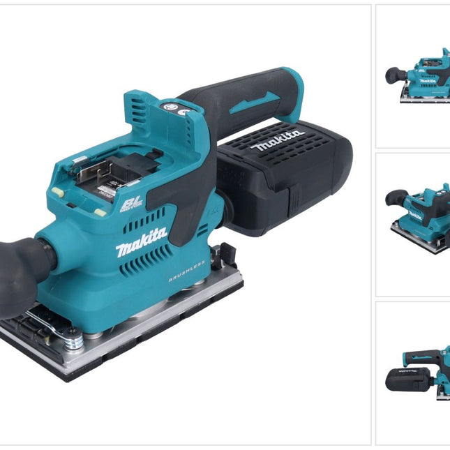 Makita DBO 382 Z akumulatorowa szlifierka oscylacyjna 18 V 93 x 185 mm bezszczotkowa solo - bez akumulatora, bez ładowarki