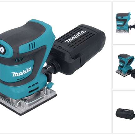 Makita DBO 484 Z akumulatorowa szlifierka oscylacyjna 18 V 112 x 102 mm solo - bez akumulatora, bez ładowarki