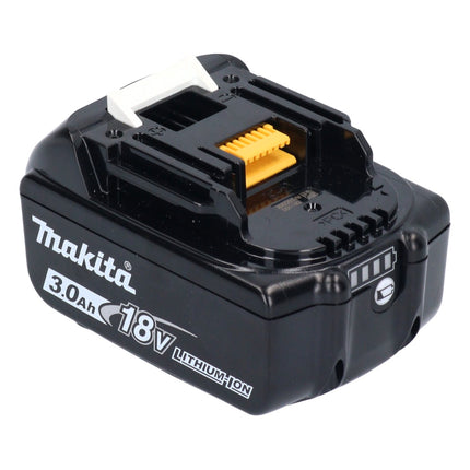 Zestaw akumulatorów Makita 5x BL 1830 B 18 V 3,0 Ah / 3000 mAh Li-Ion ( 5x 197599-5 ) z wyświetlaczem LED - oryginał, bez repliki