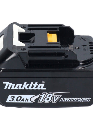 Juego de baterías Makita 10x BL 1830 B 18 V 3,0 Ah / 3000 mAh Li-Ion (10x 197599-5) con pantalla LED - original, no una réplica