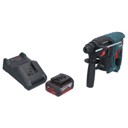 Bosch GBH 18V-21 Professional akumulatorowa wiertarko-wkrętarka udarowa 18 V 2,0 J SDS plus Brushless + 1x akumulator 4,0 Ah + ładowarka