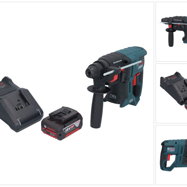Bosch GBH 18V-21 Professional akumulatorowa wiertarko-wkrętarka 18 V 2,0 J SDS plus Brushless + 1x akumulator 5,0 Ah + ładowarka