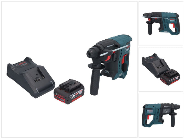 Bosch GBH 18V-21 Professional akumulatorowa wiertarko-wkrętarka 18 V 2,0 J SDS plus Brushless + 1x akumulator 5,0 Ah + ładowarka