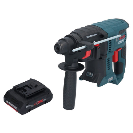 Bosch GBH 18V-21 Professional akumulatorowa wiertarko-wkrętarka udarowa 18 V 2,0 J SDS plus Brushless + 1x akumulator ProCORE 4,0 Ah - bez ładowarki