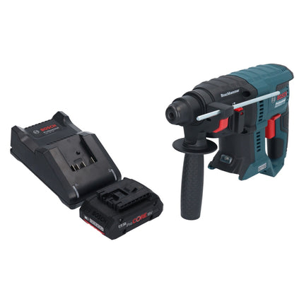 Bosch GBH 18V-21 Professional akumulatorowa wiertarko-wkrętarka udarowa 18 V 2,0 J SDS plus Brushless + 1x akumulator ProCORE 4,0 Ah + ładowarka