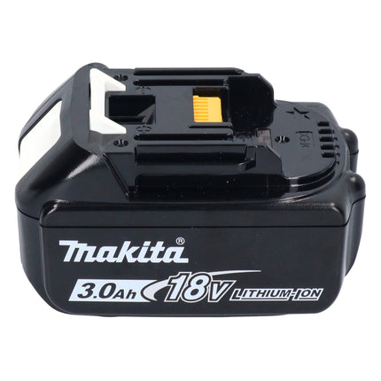 Makita DBO 382 F1 akumulatorowa szlifierka oscylacyjna 18 V 93 x 185 mm bezszczotkowa + 1x akumulator 3,0 Ah - bez ładowarki