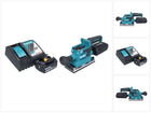 Makita DBO 382 RG1 Ponceuse vibrante sans fil 18 V 93 x 185 mm Brushless + 1x batterie 6,0 Ah + chargeur