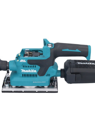 Makita DBO 382 RM1J Akku Schwingschleifer 18 V 93 x 185 mm Brushless + 1x Akku 4,0 Ah + Ladegerät + Makpac