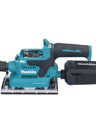 Makita DBO 382 RGJ Ponceuse vibrante sans fil 18 V 93 x 185 mm Brushless + 2x batterie 6,0 Ah + chargeur + Makpac