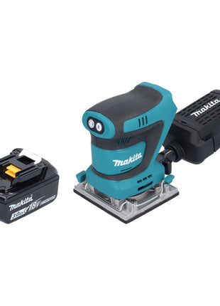 Makita DBO 484 F1 Ponceuse vibrante sans fil 18 V 112 x 102 mm + 1x batterie 3,0 Ah - sans chargeur