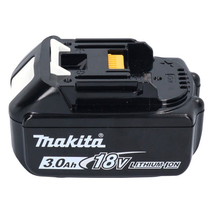 Makita DBO 484 F1J akumulatorowa szlifierka oscylacyjna 18 V 112 x 102 mm + 1x akumulator 3,0 Ah + Makpac - bez ładowarki